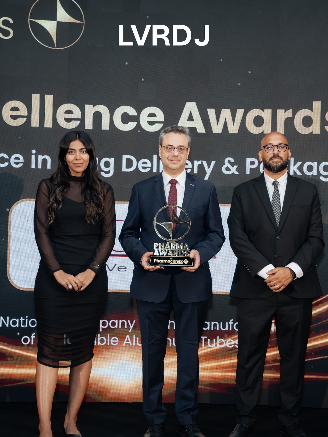 Winners on the Pharma Awards stage
